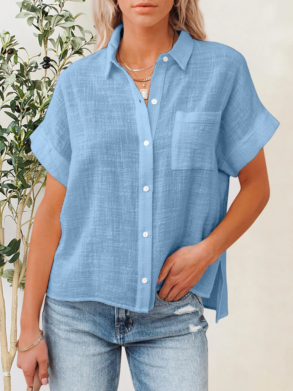 Tenoa Buttoned Up Blouse