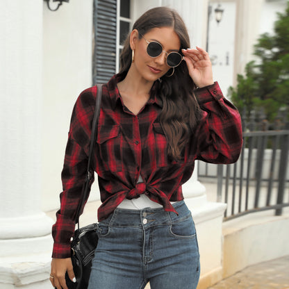 Tenoa Checkered Blouse