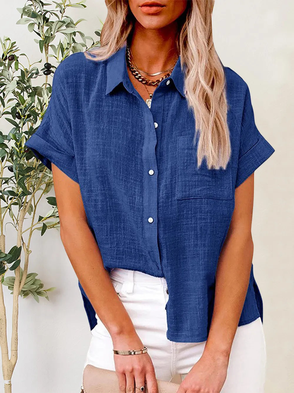 Tenoa Buttoned Up Blouse