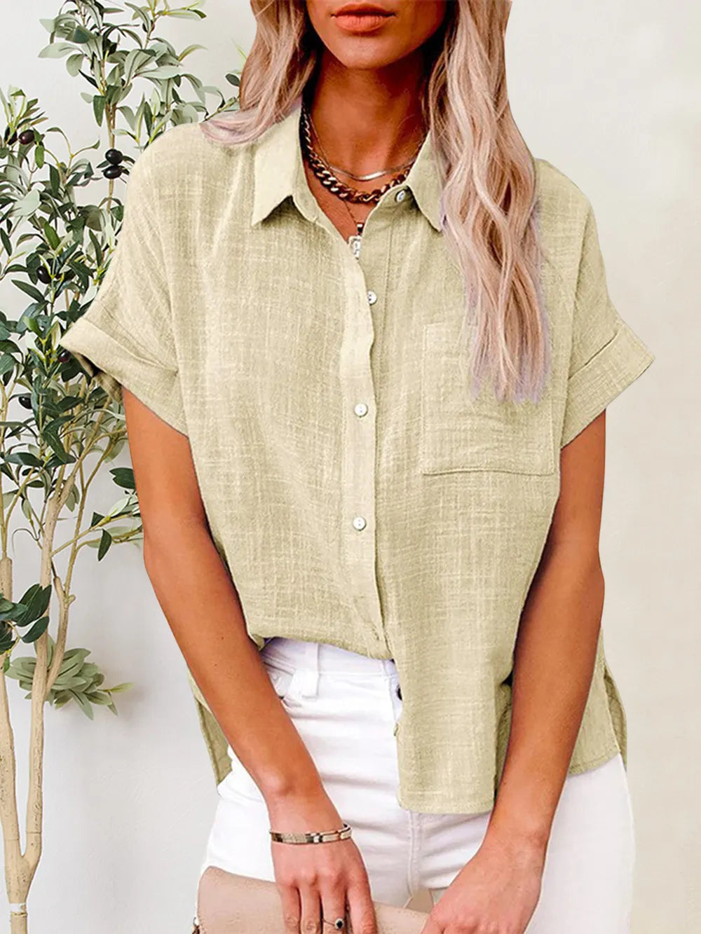 Tenoa Buttoned Up Blouse