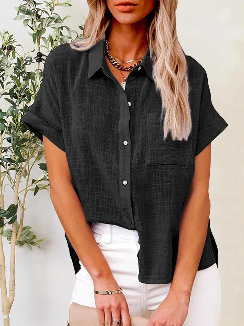 Tenoa Buttoned Up Blouse