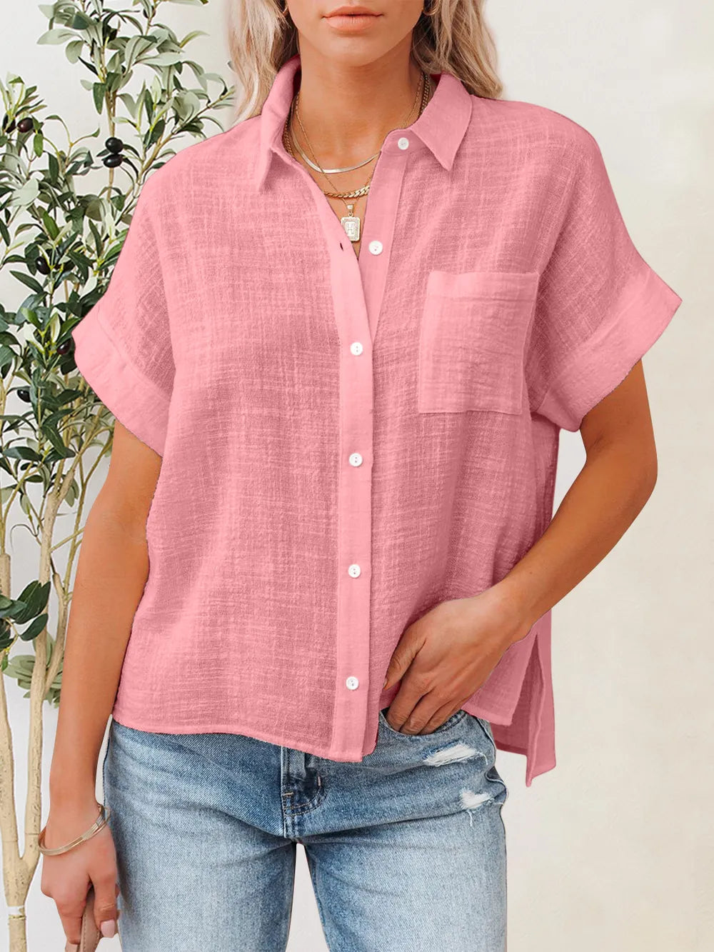 Tenoa Buttoned Up Blouse